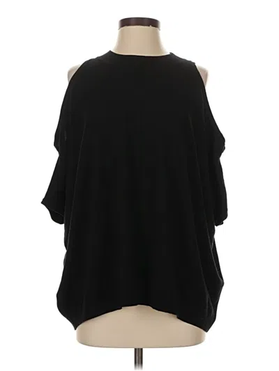 Pre-owned Moth Poncho In Black