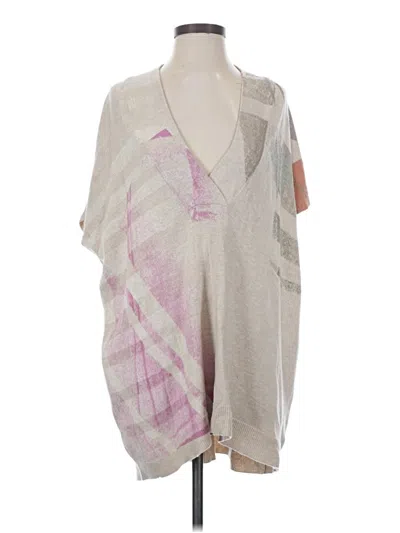 Pre-owned Moth Poncho In Gray