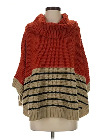 Pre-owned Moth Poncho In Red