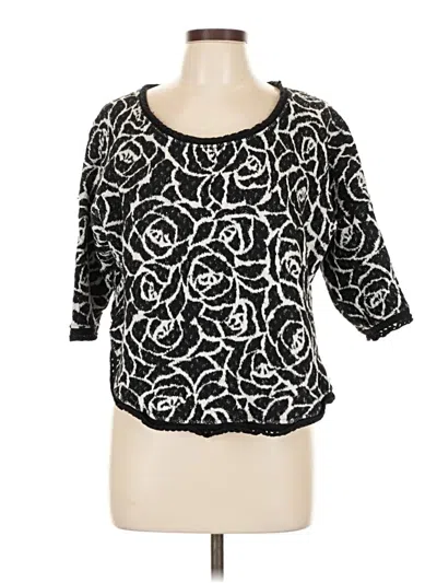 Pre-owned Moth Pullover Sweater In Black