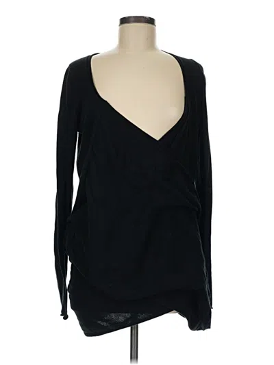 Pre-owned Moth Pullover Sweater In Black