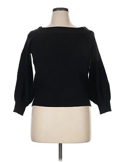 Pre-owned Moth Pullover Sweater In Black