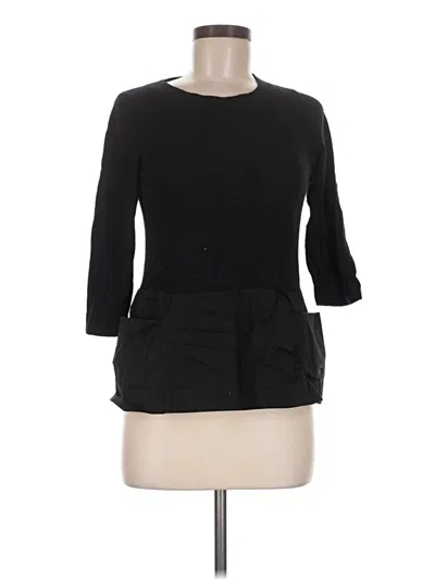 Pre-owned Moth Pullover Sweater In Black