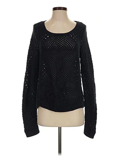 Pre-owned Moth Pullover Sweater In Black