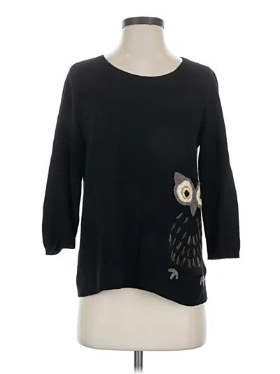 Pre-owned Moth Pullover Sweater In Black