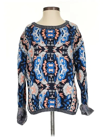 Pre-owned Moth Pullover Sweater In Blue