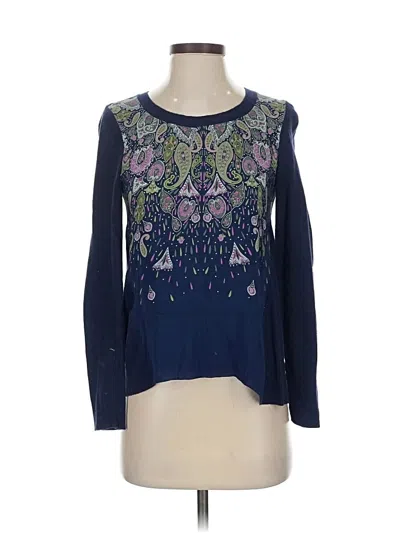Pre-owned Moth Pullover Sweater In Blue