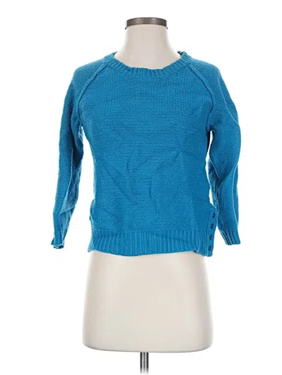 Pre-owned Moth Pullover Sweater In Blue