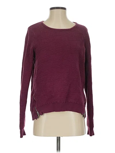 Pre-owned Moth Pullover Sweater In Burgundy