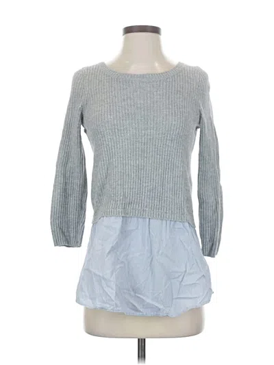 Pre-owned Moth Pullover Sweater In Gray