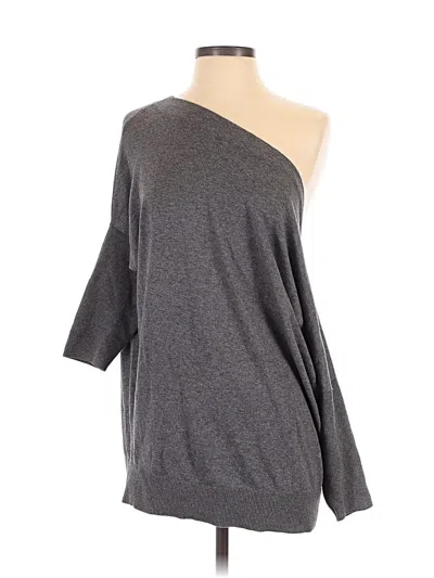 Pre-owned Moth Pullover Sweater In Gray
