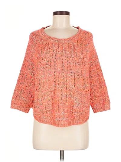 Pre-owned Moth Pullover Sweater In Orange