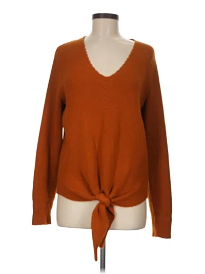 Pre-owned Moth Pullover Sweater In Orange