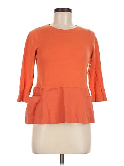 Pre-owned Moth Pullover Sweater In Orange
