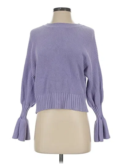 Pre-owned Moth Pullover Sweater In Purple