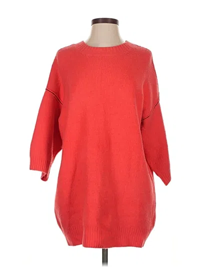 Pre-owned Moth Pullover Sweater In Red