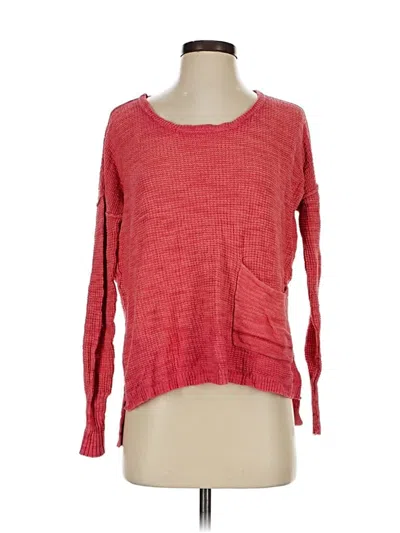 Pre-owned Moth Pullover Sweater In Red