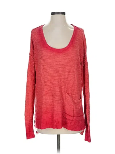 Pre-owned Moth Pullover Sweater In Red