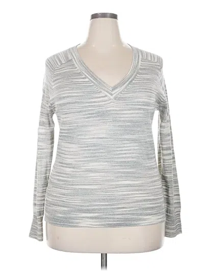 Pre-owned Moth Pullover Sweater In Silver