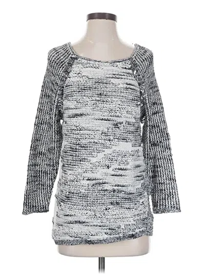 Pre-owned Moth Pullover Sweater In Silver