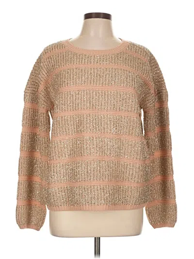 Pre-owned Moth Pullover Sweater In Tan