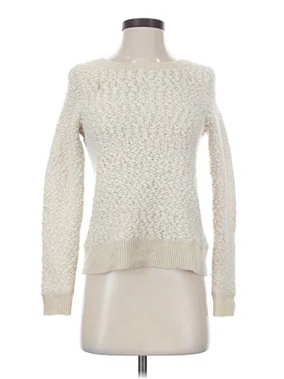 Pre-owned Moth Pullover Sweater In White