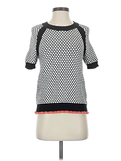 Pre-owned Moth Pullover Sweater In White