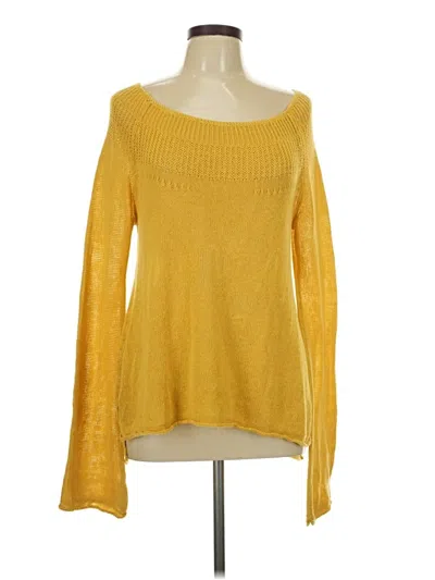 Pre-owned Moth Pullover Sweater In Yellow