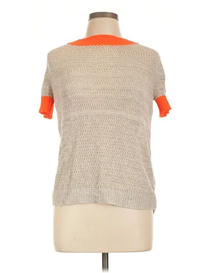 Pre-owned Moth Short Sleeve Turtleneck In Orange
