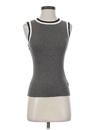 Pre-owned Moth Sleeveless Top Gold Halter Neckline Tops