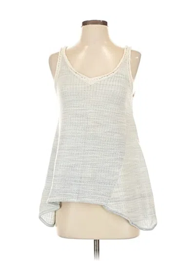 Pre-owned Moth Sleeveless Top Silver Scoop Neck Tops