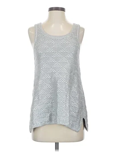 Pre-owned Moth Sleeveless Top Silver Scoop Neck Tops