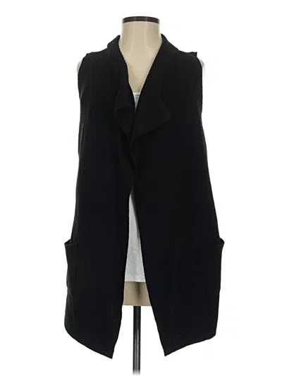 Pre-owned Moth Sweater Vest In Black