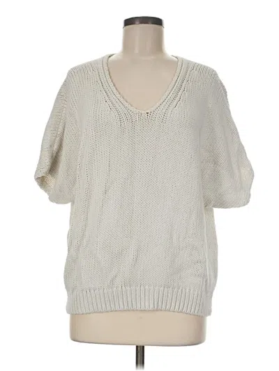 Pre-owned Moth Sweater Vest In Ivory