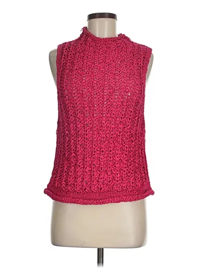 Pre-owned Moth Sweater Vest In Red