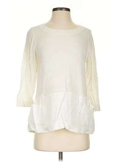 Pre-owned Moth Sweatshirt In Ivory