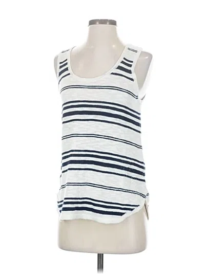 Pre-owned Moth Tank Top White Halter Neckline Tops