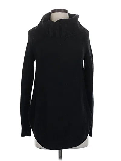 Pre-owned Moth Turtleneck Sweater In Black