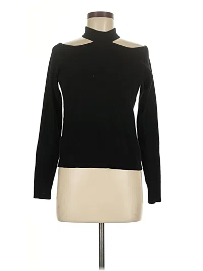 Pre-owned Moth Turtleneck Sweater In Black