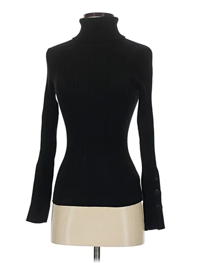 Pre-owned Moth Turtleneck Sweater In Black