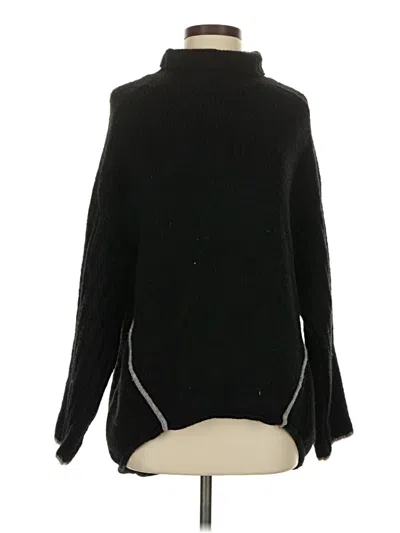 Pre-owned Moth Turtleneck Sweater In Black