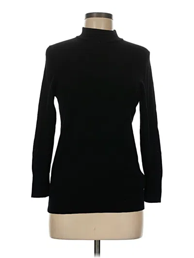 Pre-owned Moth Turtleneck Sweater In Black