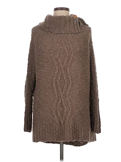Pre-owned Moth Turtleneck Sweater In Brown
