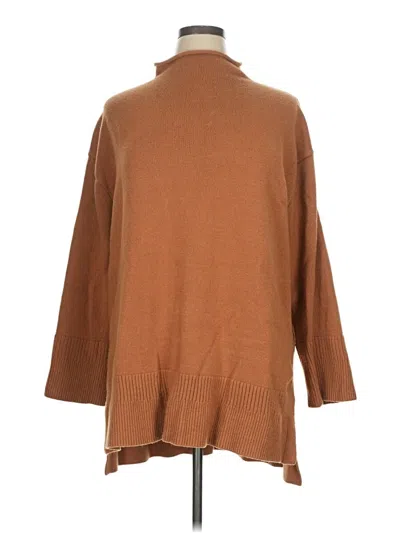 Pre-owned Moth Turtleneck Sweater In Brown
