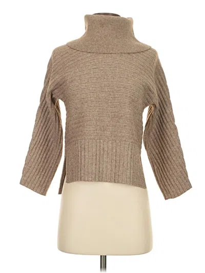 Pre-owned Moth Turtleneck Sweater In Brown