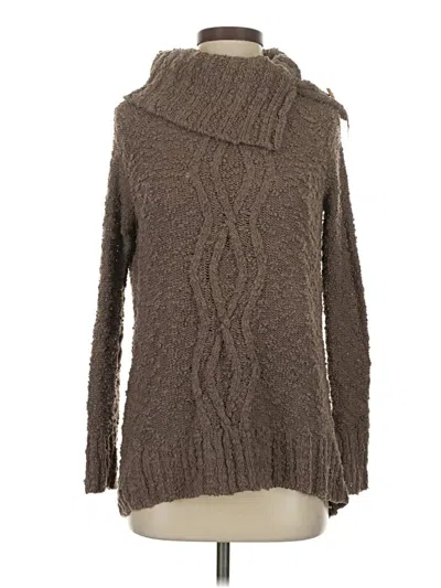 Pre-owned Moth Turtleneck Sweater In Brown
