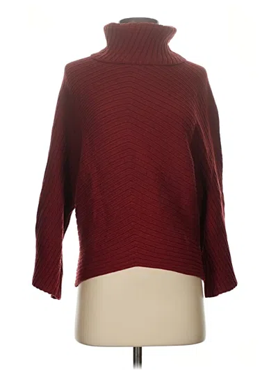 Pre-owned Moth Turtleneck Sweater In Burgundy