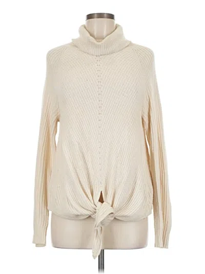 Pre-owned Moth Turtleneck Sweater In Ivory