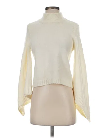 Pre-owned Moth Turtleneck Sweater In Ivory