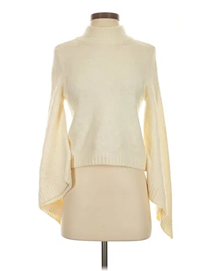 Pre-owned Moth Turtleneck Sweater In Ivory